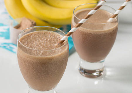 Chocolate-PB-Banana-Protein-Shake